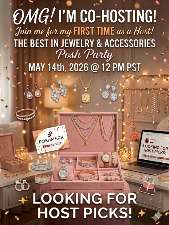 Jewelry - 🌟 I’M CO-HOSTING! Join me May 14th @ 12pm PST/3pm EDT! 🌟